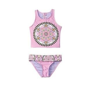 YMI Kids Girls Tankini Two Piece Swimsuit Multicolor Size 14